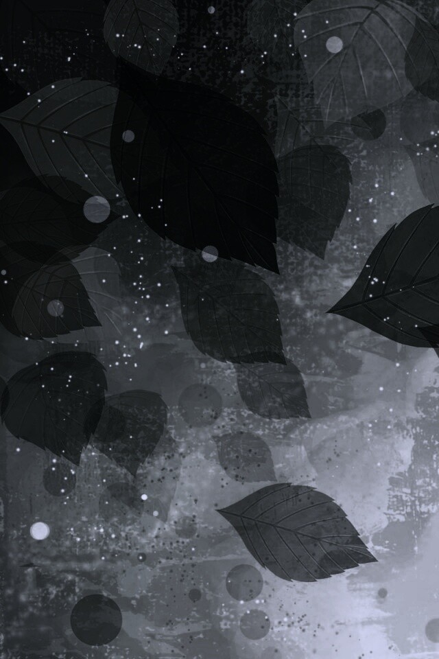 Прозрачные листья обои