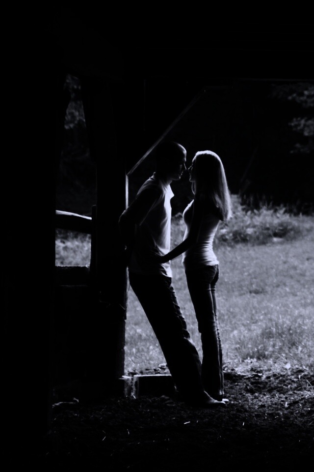 Любовь на природе обои