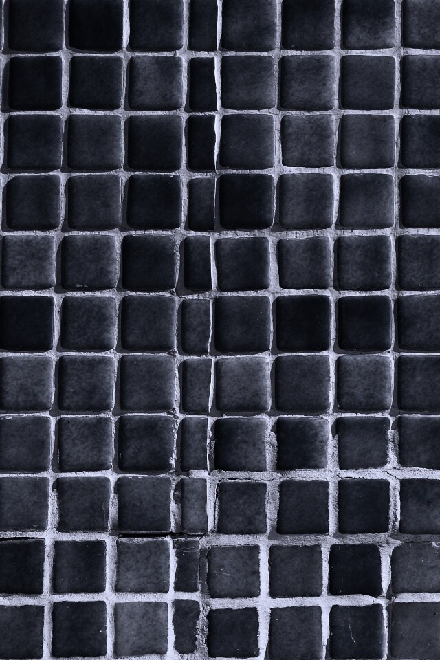 Мелкая голубая плитка обои