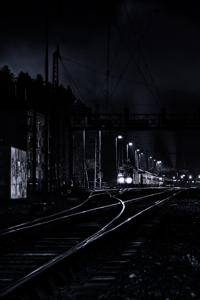 Железнодорожная станция обои