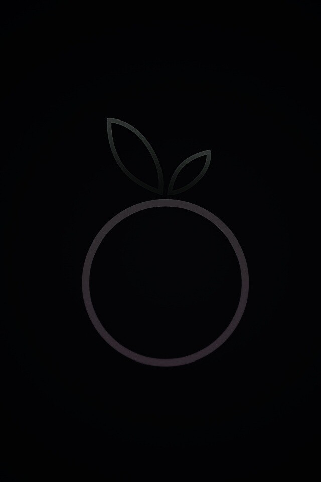 Стилизованная апельсинка обои