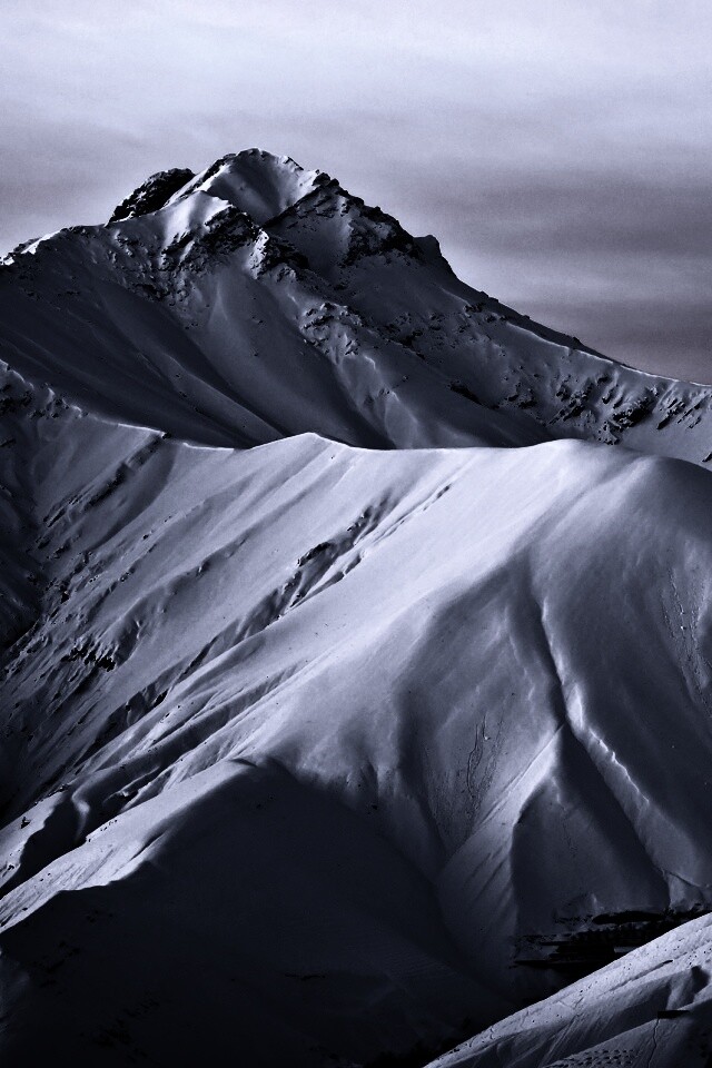 Снежные вершины обои