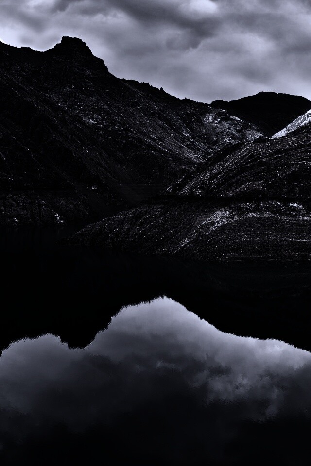 Горное озеро обои