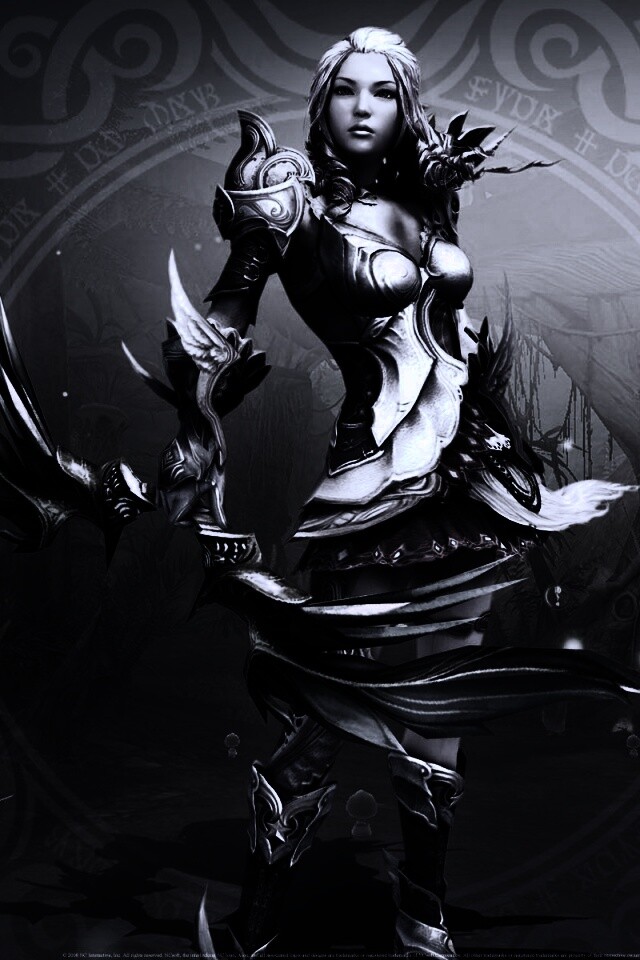 Лучница из Aion обои