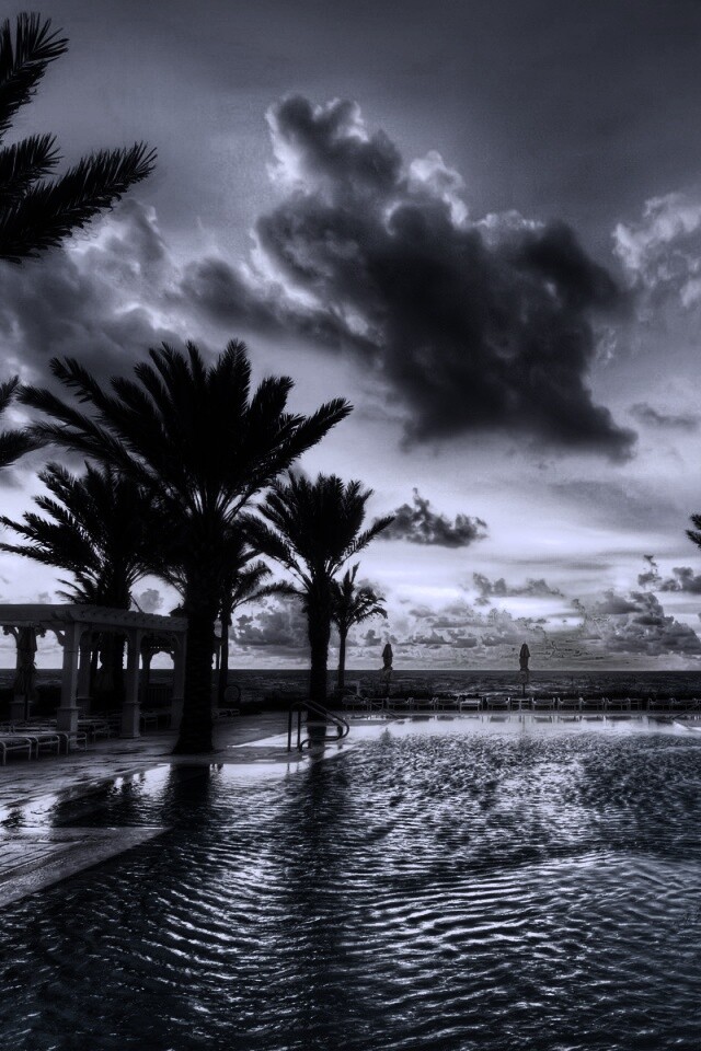 Бассейн обои