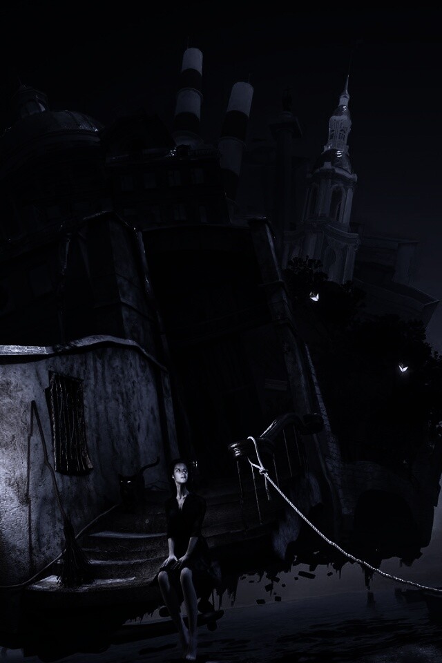 Мрачный Питер обои
