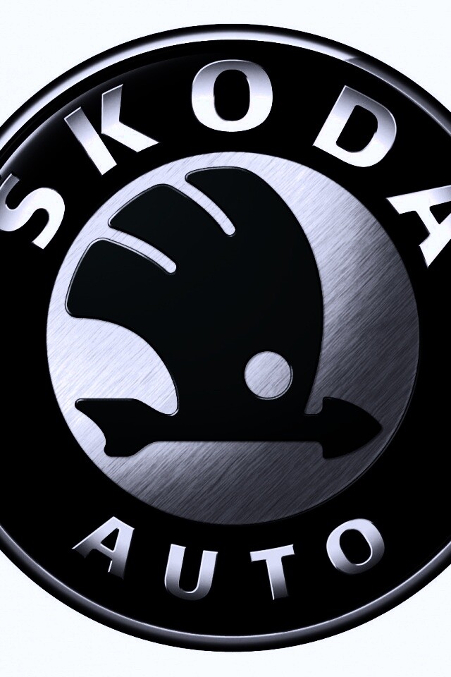 Логотип Skoda обои