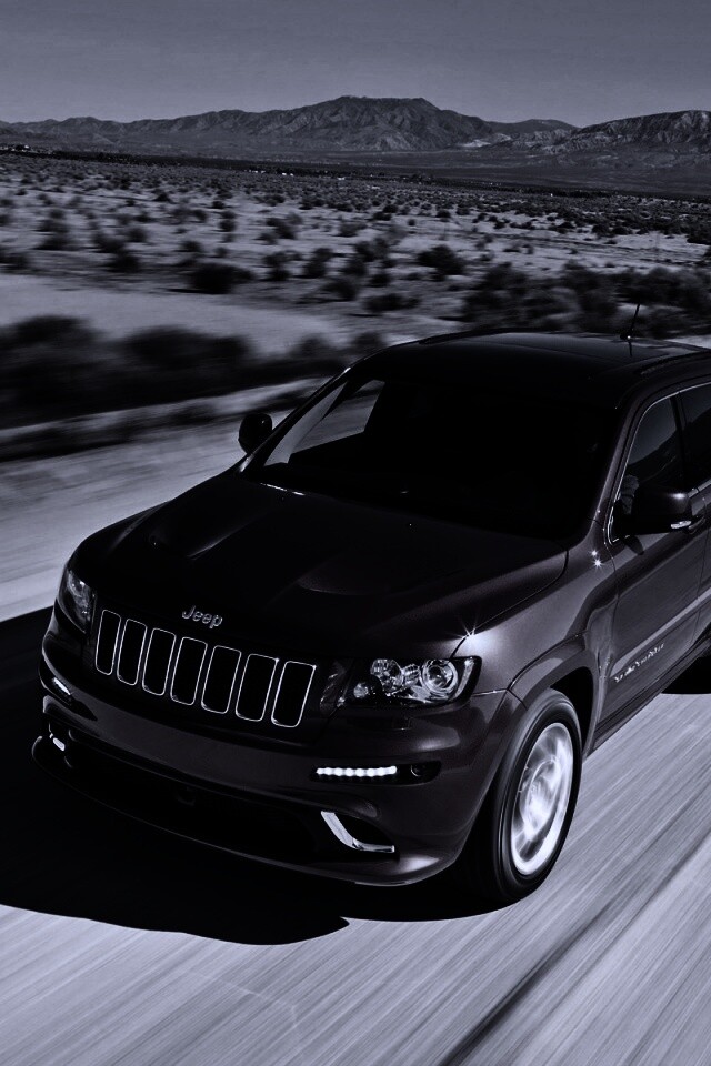 Красный Jeep обои