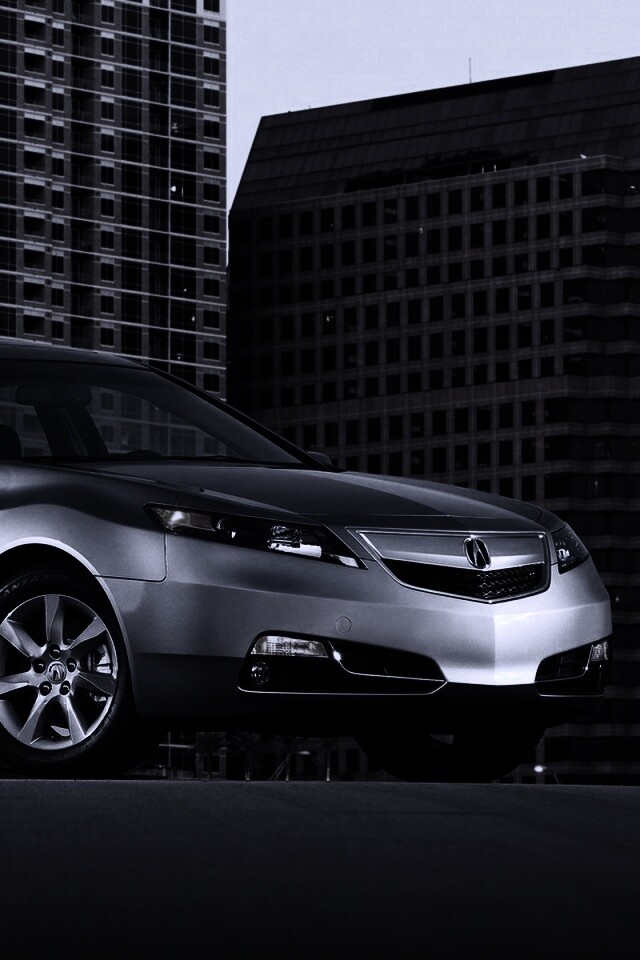 Acura  в городе обои