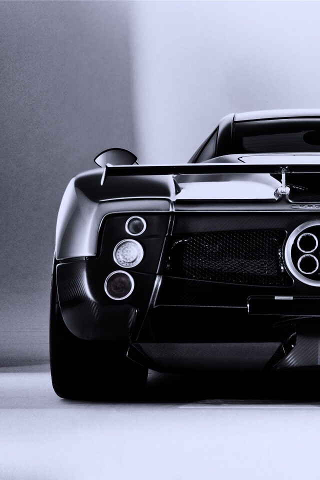 Pagani Zonda сзади обои