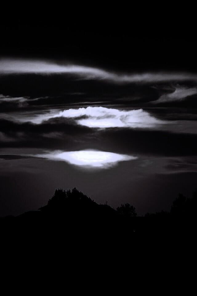 Оранжевый закат обои