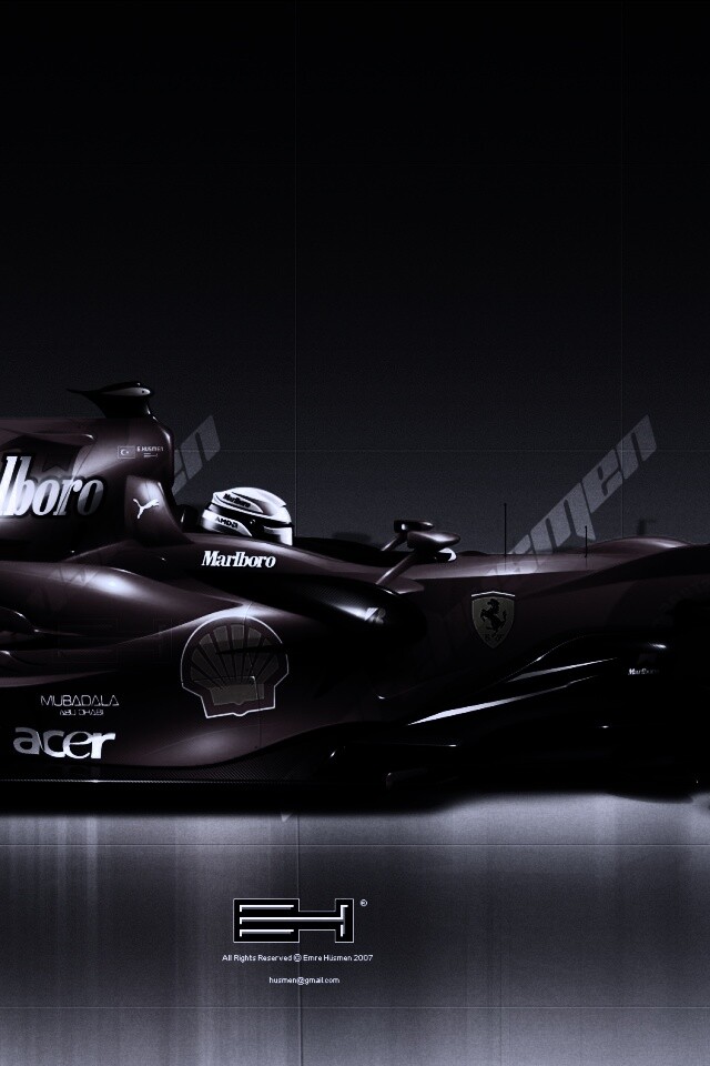 Болид Феррари обои