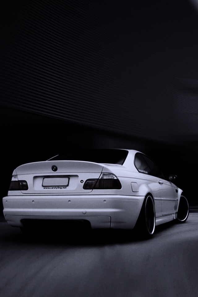 Белый БМВ обои