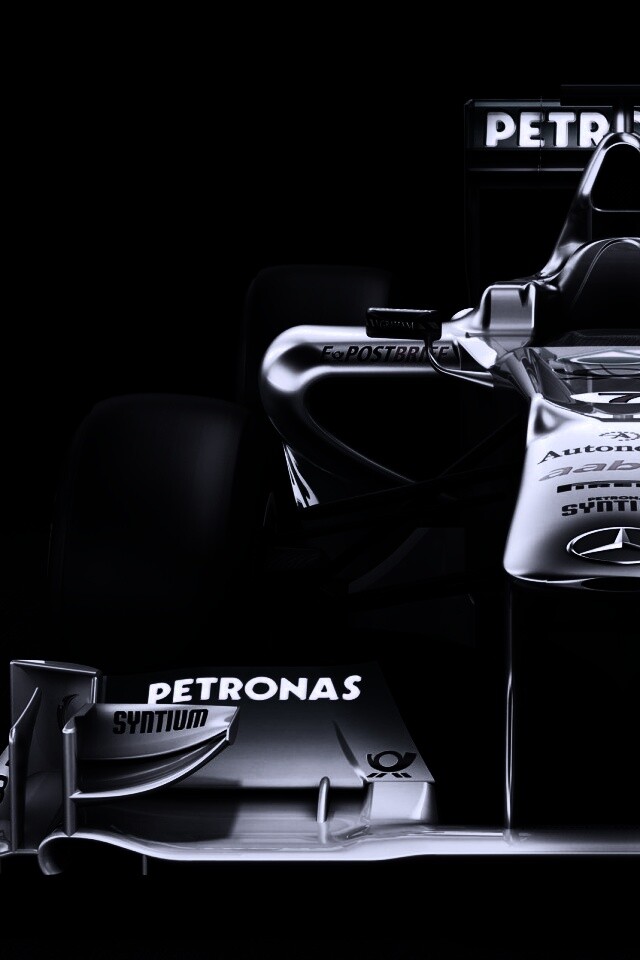 Болид Мерседес обои