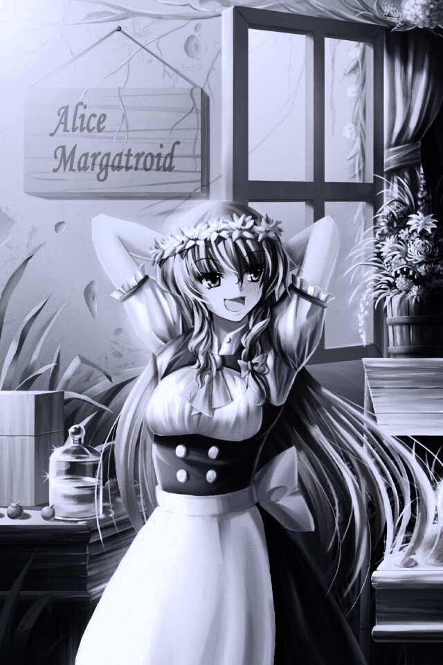 Анимешное утро обои