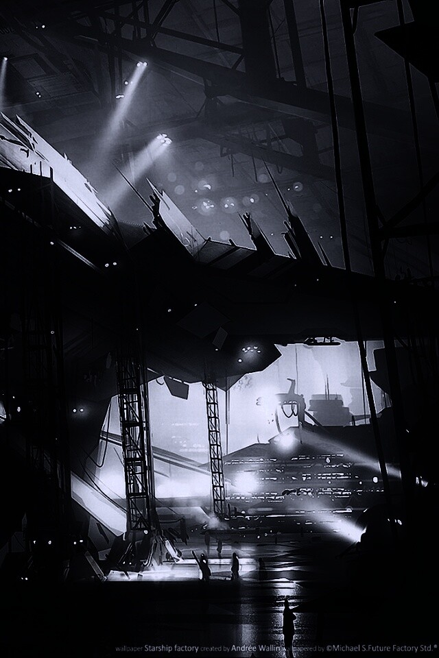 Сборка космического корабля обои