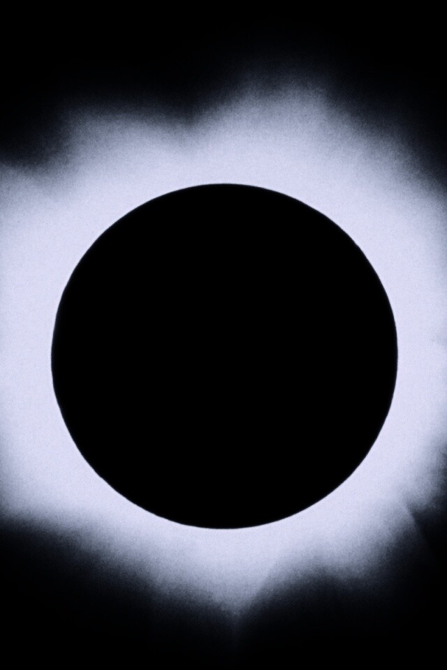 Полное солнечное затмение обои