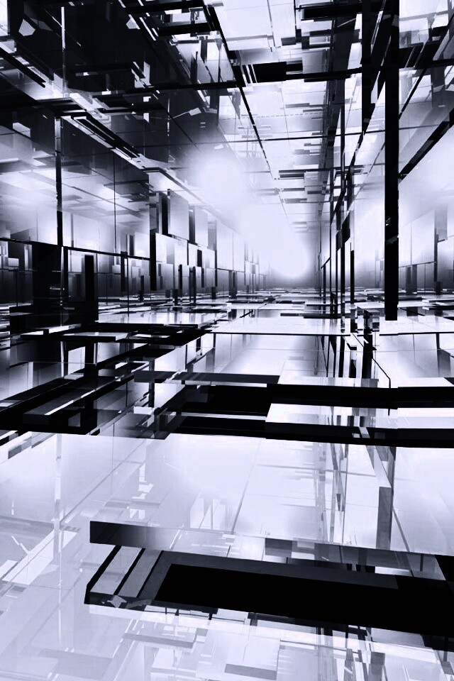 Бесконечные отражения обои