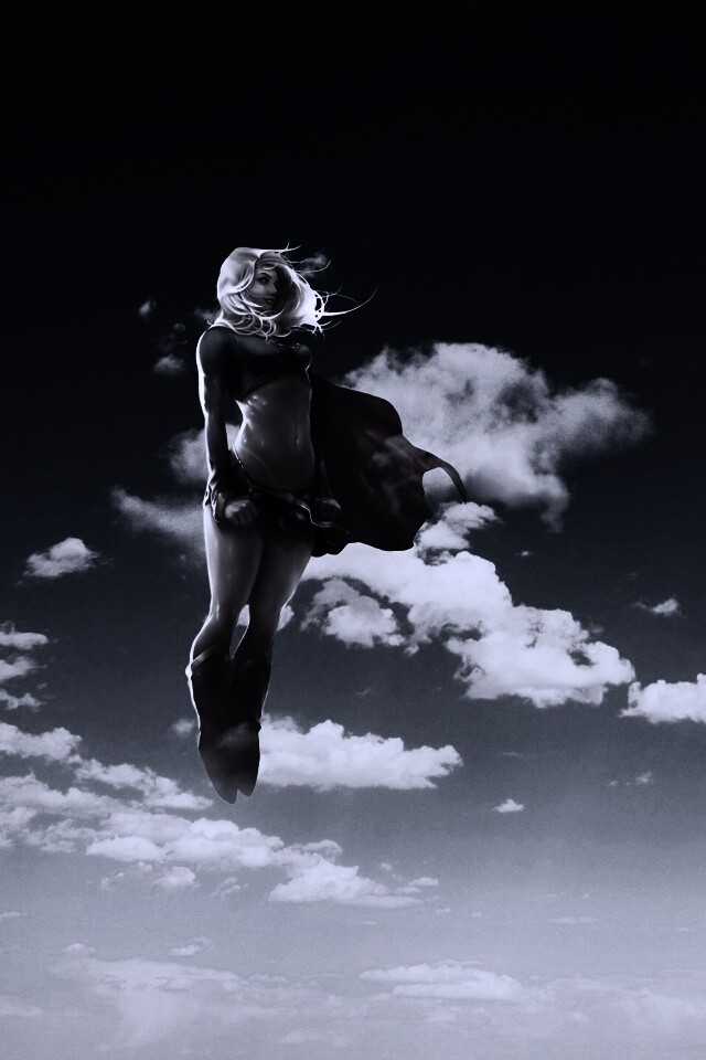 Супердевушка обои