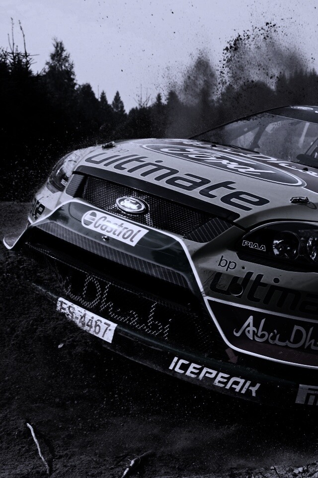 Форд учавствует в ралли обои