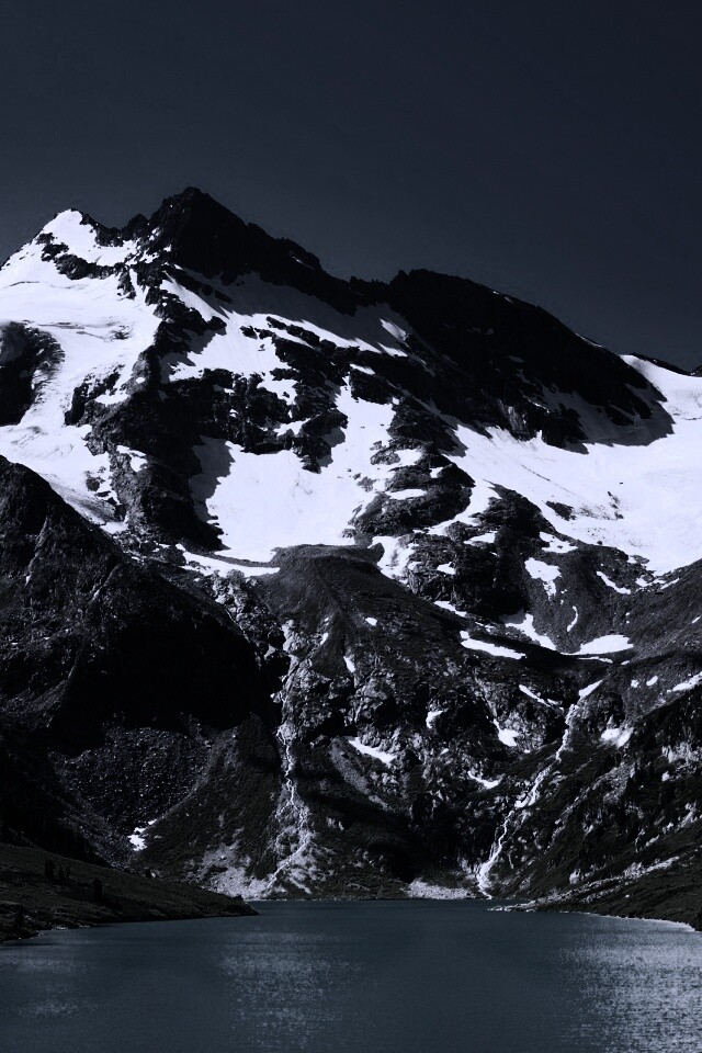 Горное озеро обои