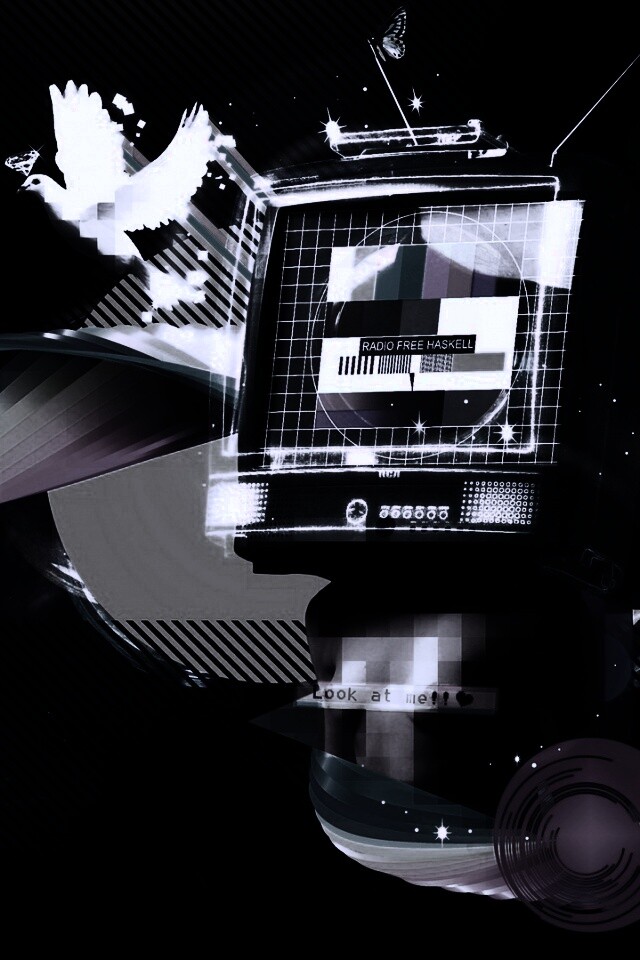 На телевизионной волне обои