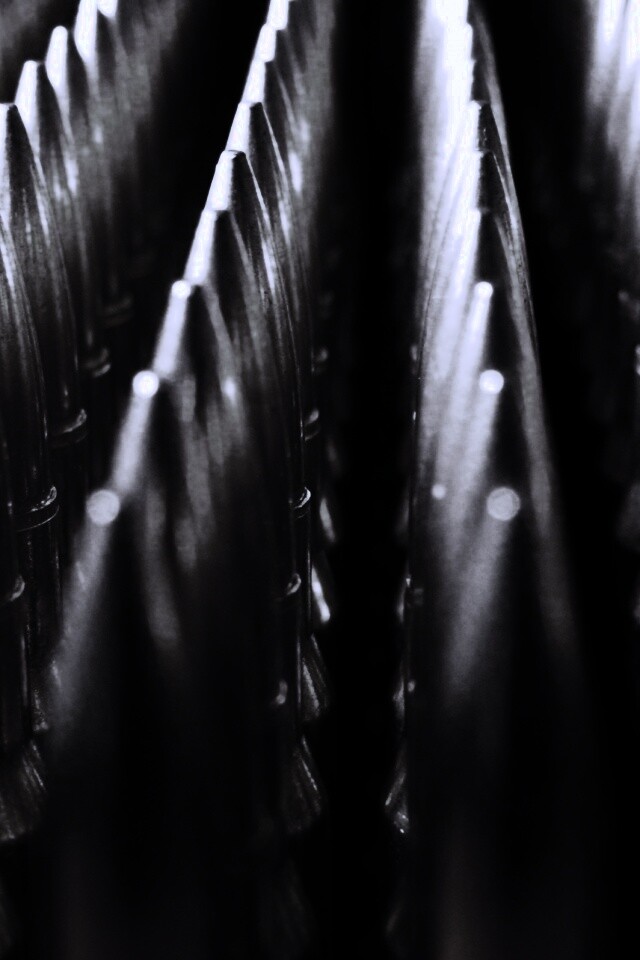 Стройные ряды патронов обои