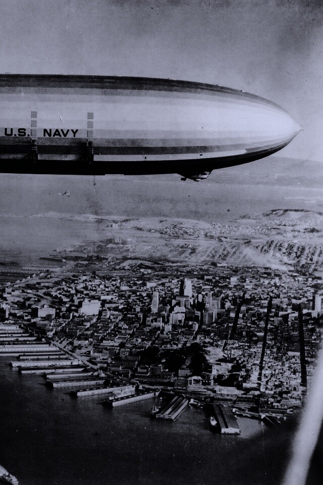 Дерижабль обои