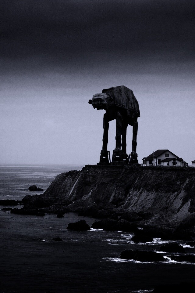 Звездные войны в нашем мире обои