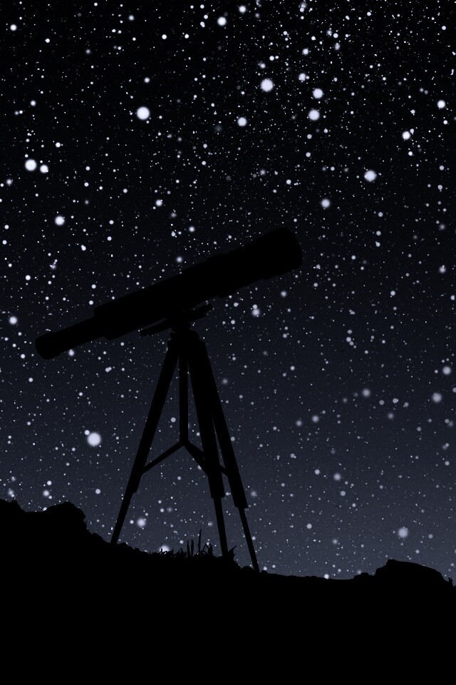 Посмотри в звёздное небо обои