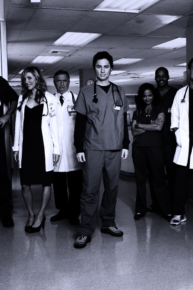 Герои сериала Клиника обои