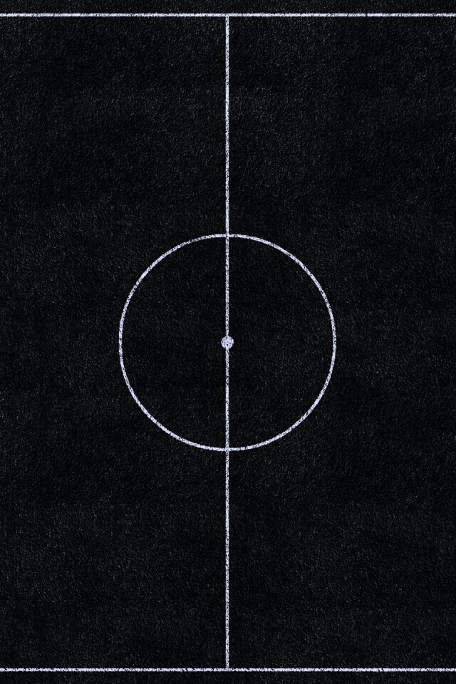 Вид на футбольное поле обои