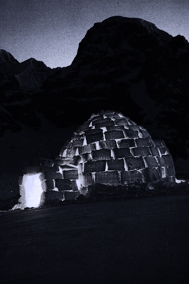 Иглу изо льда обои