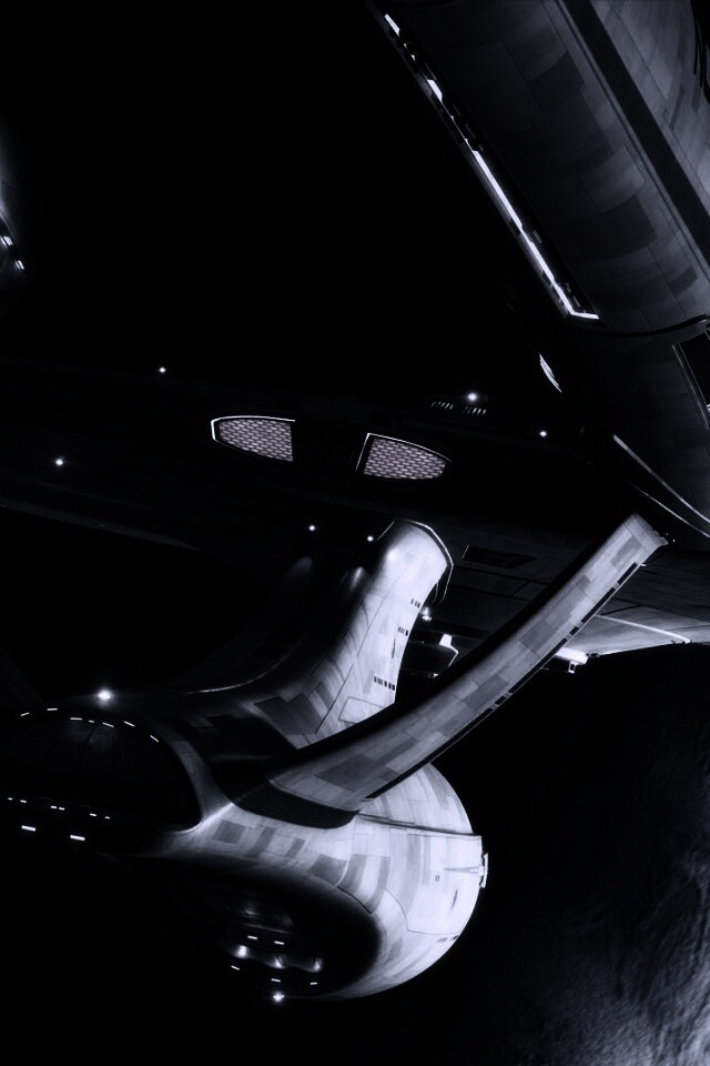 Космический корабль Enterprise из Star Trek обои