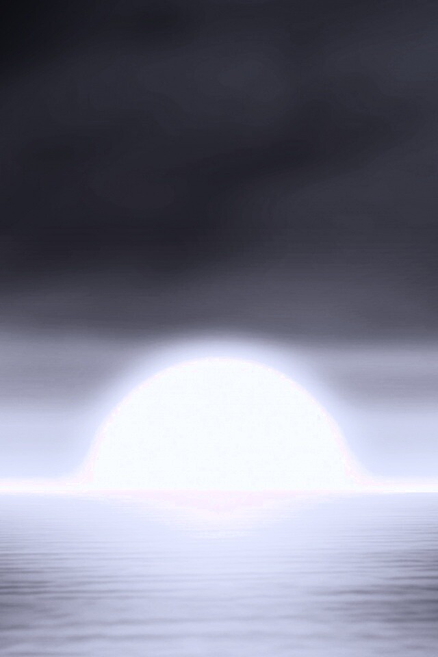 Нереальный закат обои