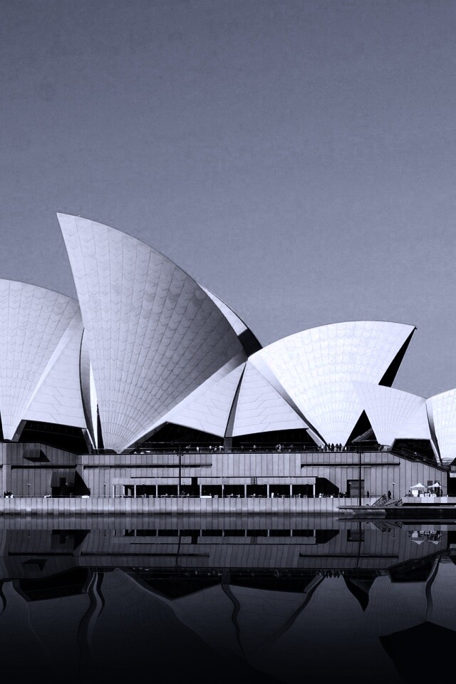 Сиднейский зал оперы обои