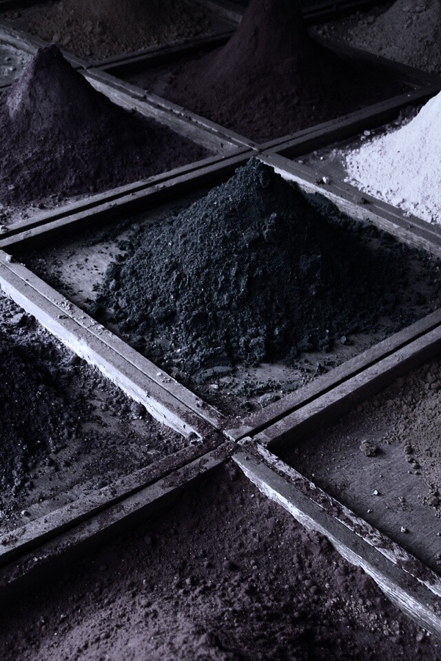 Цветной песко обои