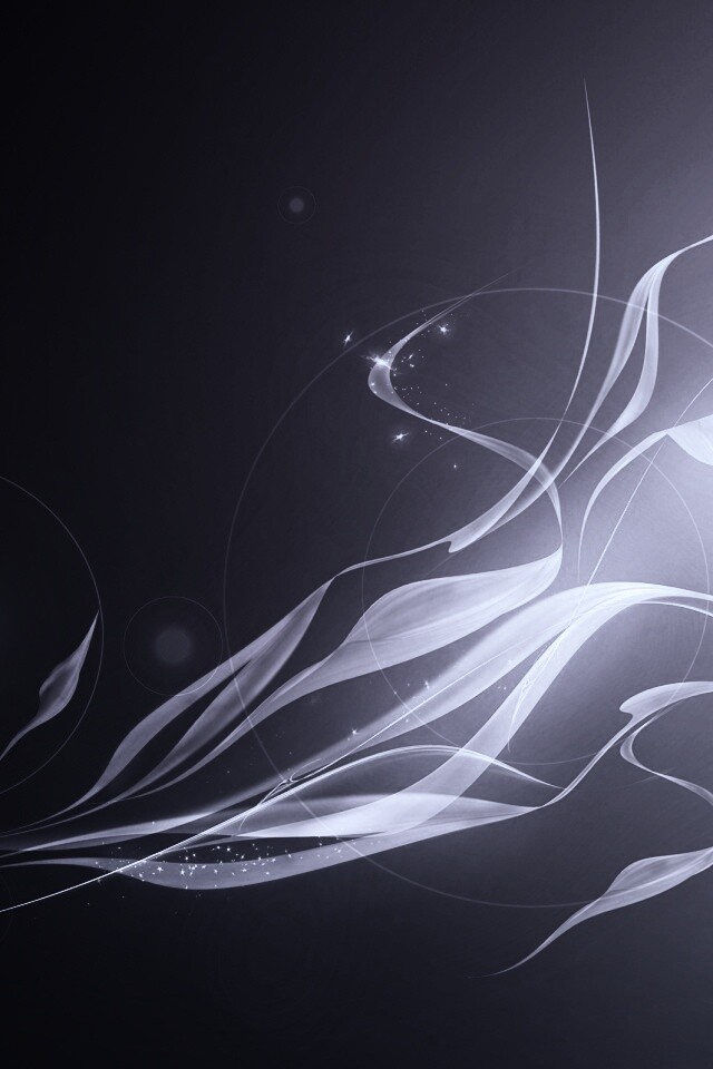 Лёгкая сиреневая абстракция обои