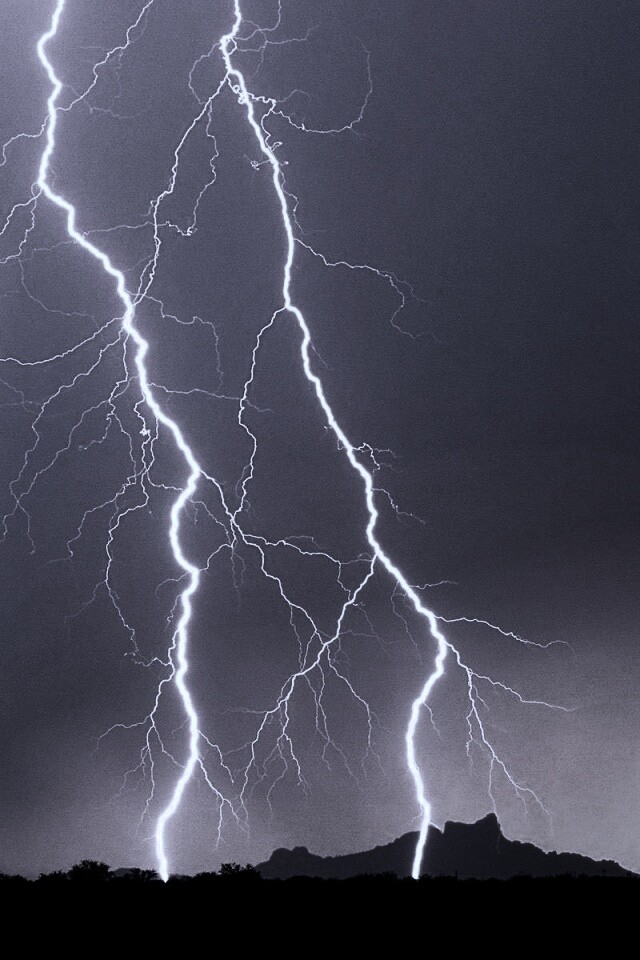 Двойная молния обои