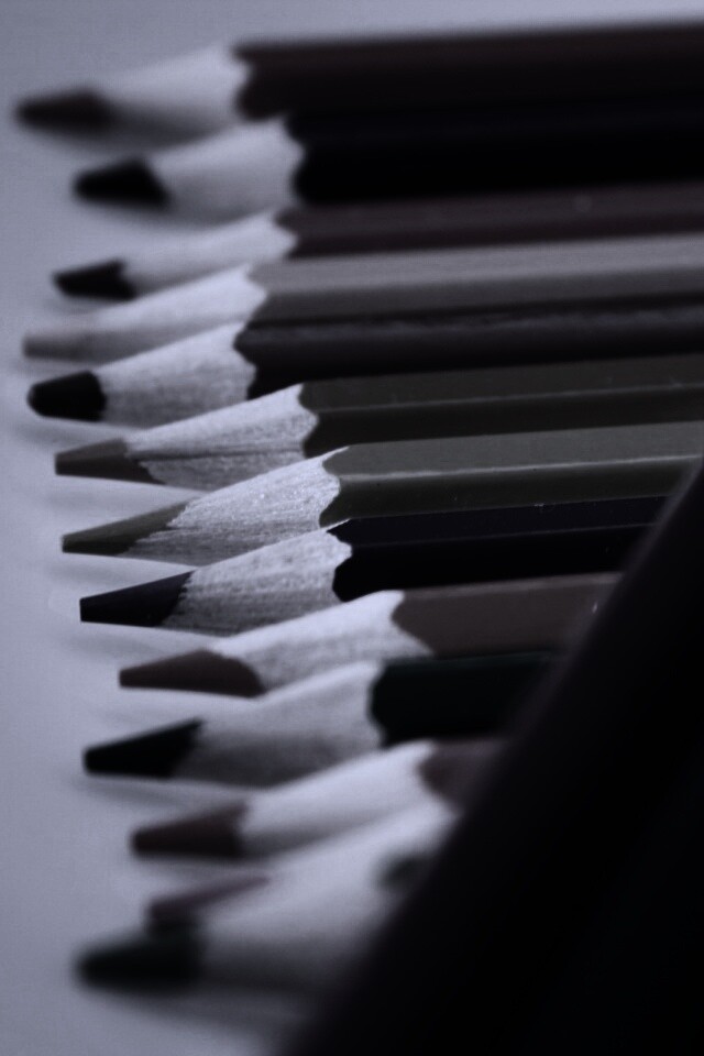 Цветные карандаши обои