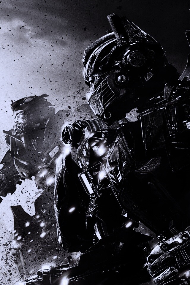 Оптимус Прайм и Бамблби обои