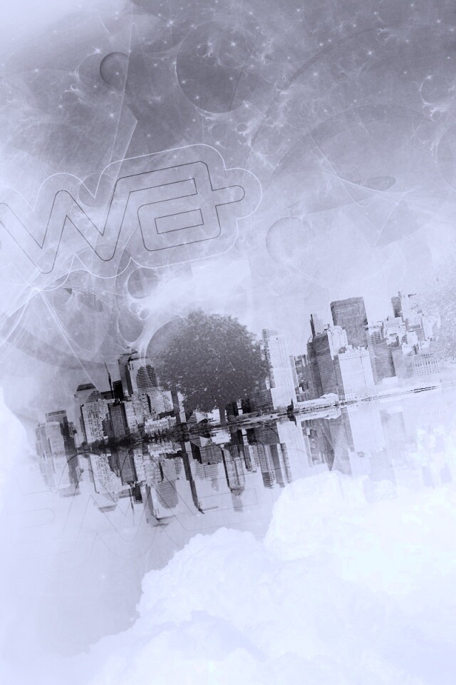 Абстрактный город обои