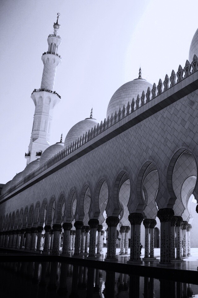 Мечеть шейха в Абу-Даби обои