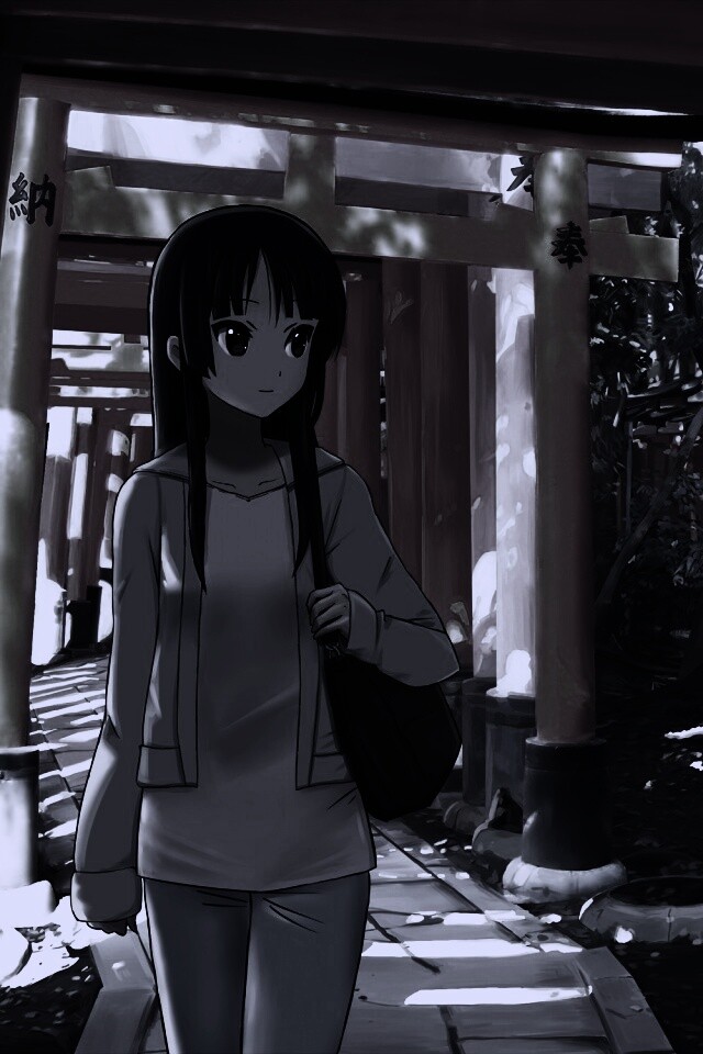 Акияма Мио обои