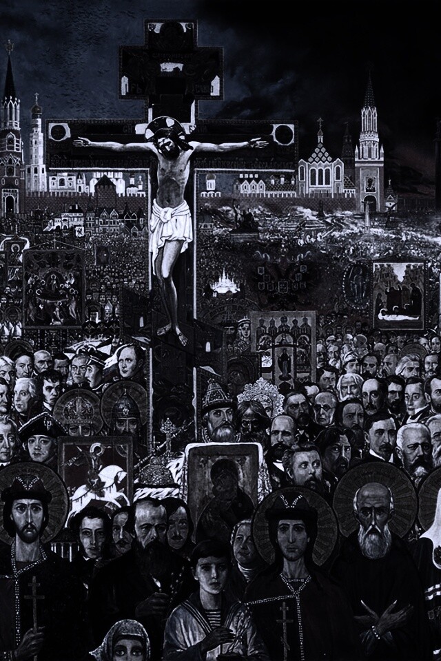 Илья Глазунов "Вечная Россия" обои