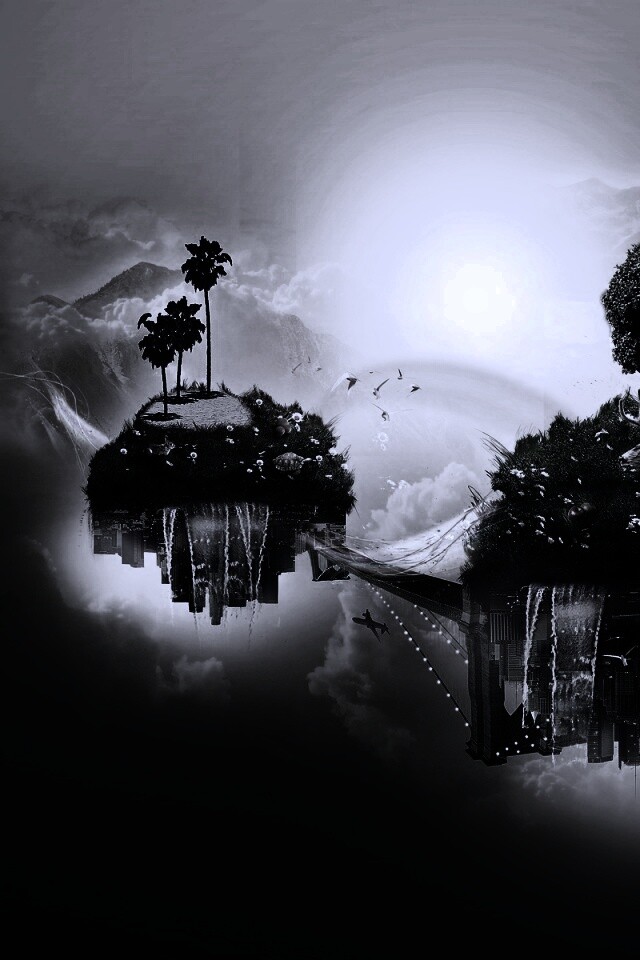 Парящие острова обои