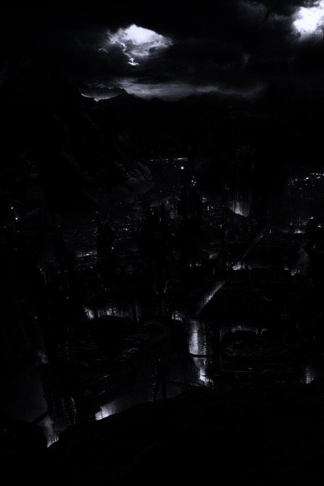 Таинственный город обои