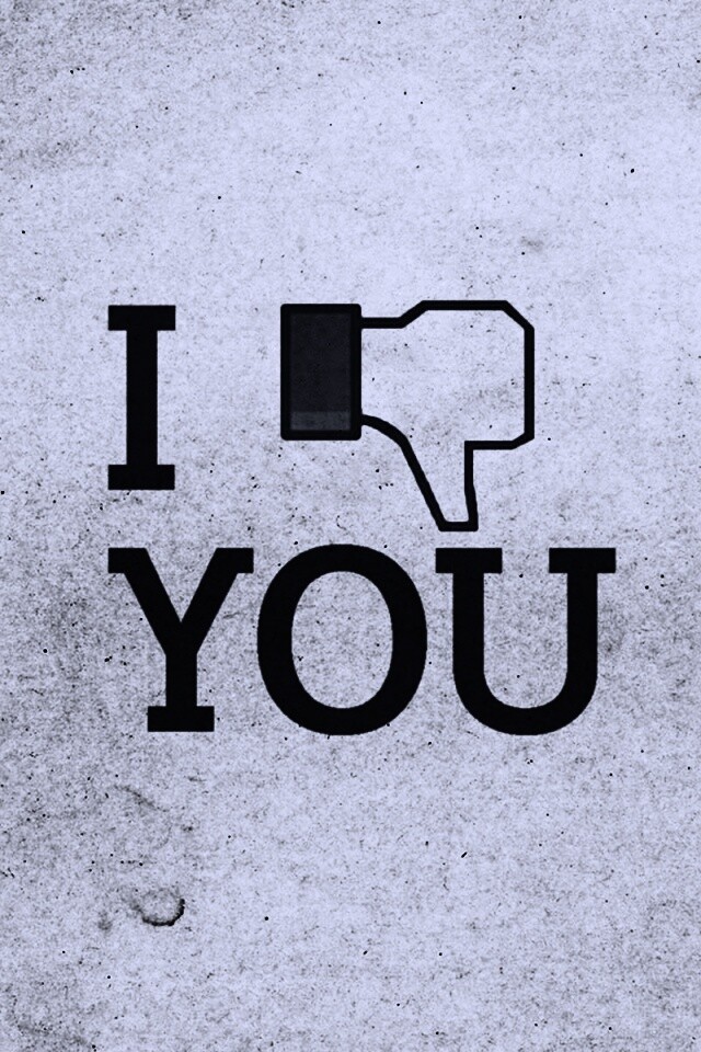 I dislike you обои