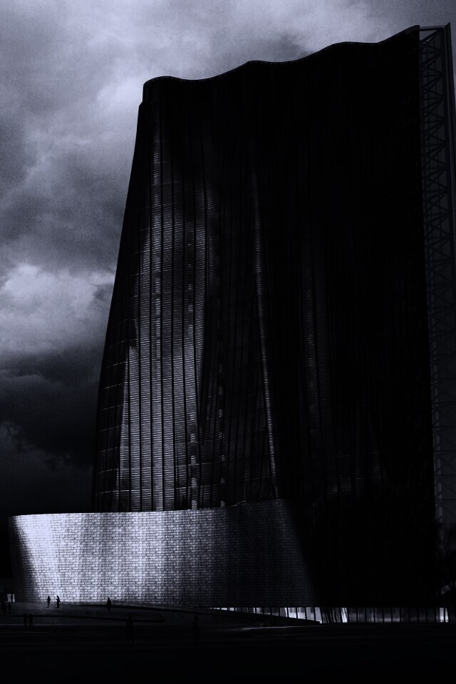 Здание обои