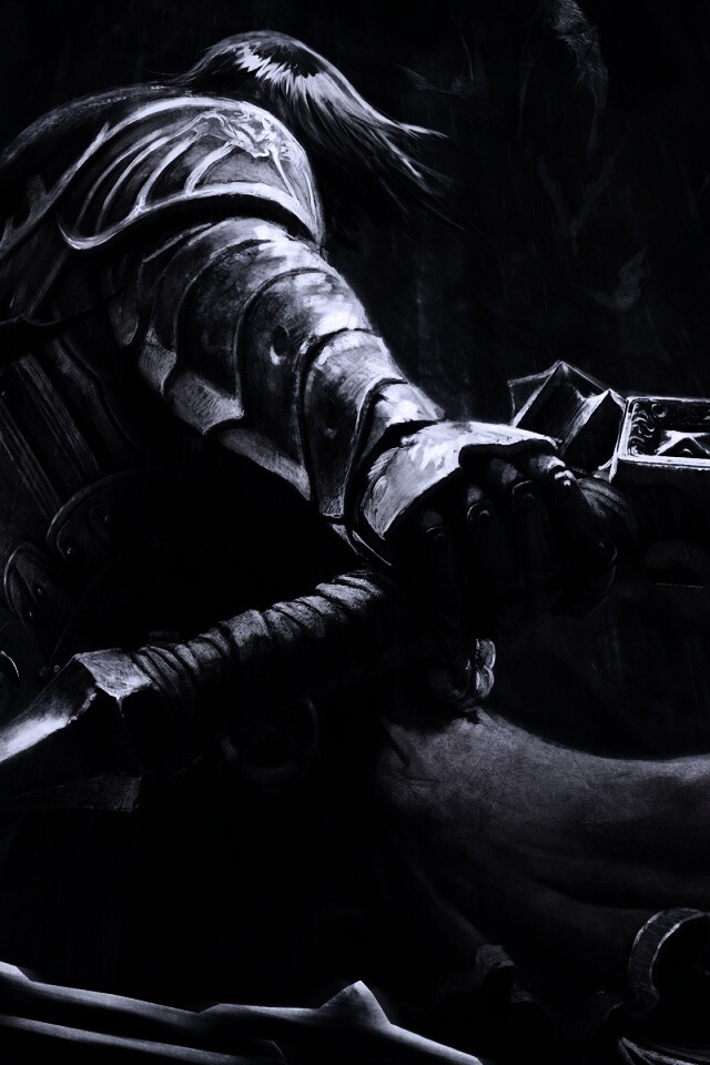 Воин с булавой обои